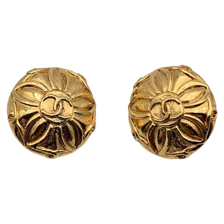 coco chanel dangle earrings vintage