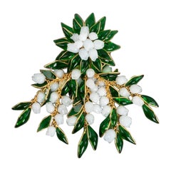 Augustine Lily of the Valley Broche/Pendant