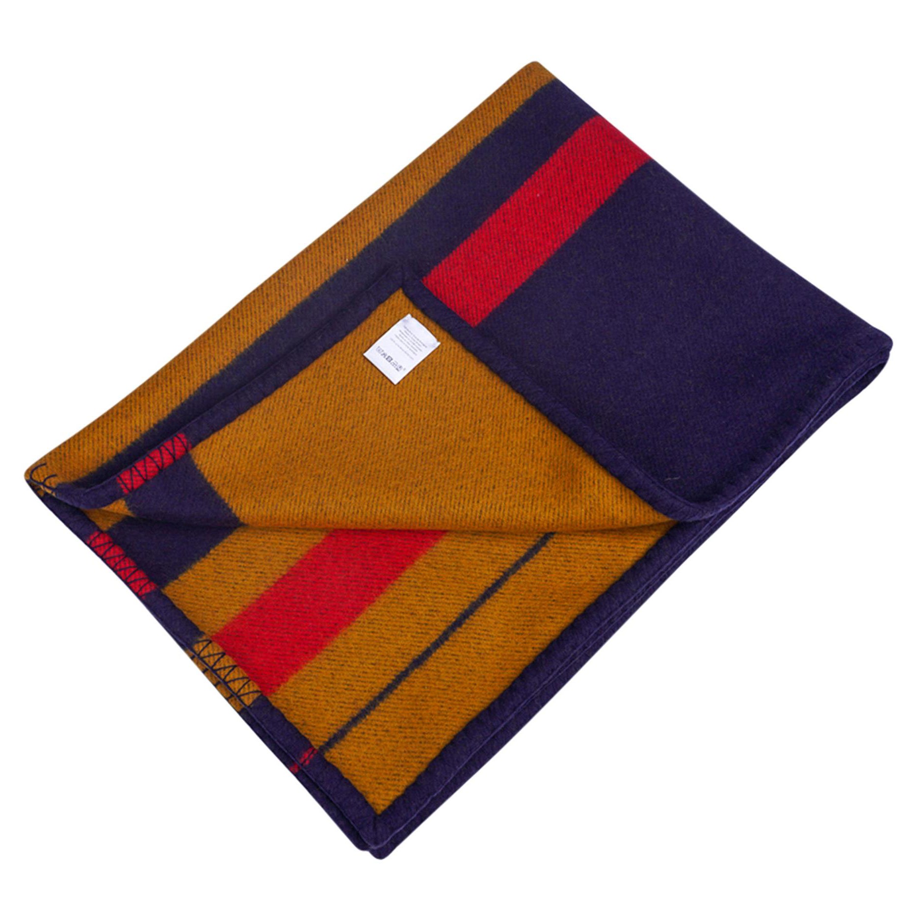 Hermes Rocabar Plaid Hundedecke Reversible