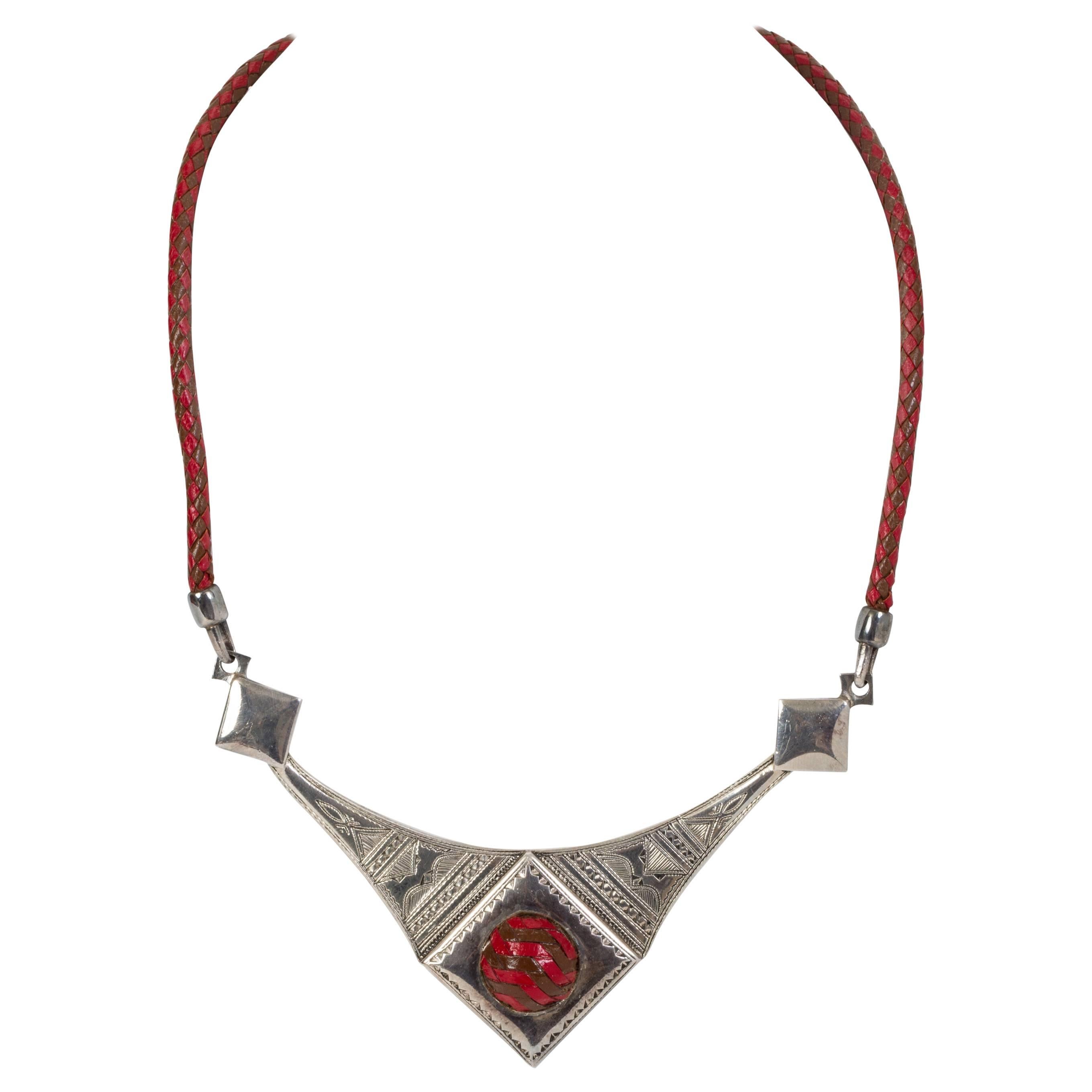 Hermès Silver Tuareg Necklace