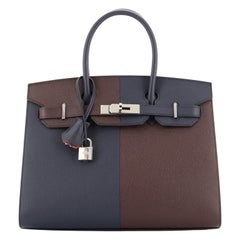 Sac Hermès Casaque Birkin Sellier en cuir Epsom 30