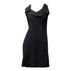 Chanel Vintage Black Dress - 158 For Sale on 1stDibs