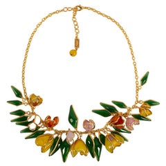 Collana Augustine in metallo dorato