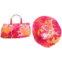 Emilio Pucci Hat and Matching Handbag 2
