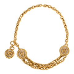 Chanel CC Chain Belt in Gold Metal