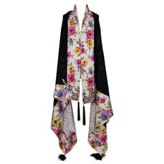 Vintage Emanuel Ungaro Couture Large Stole