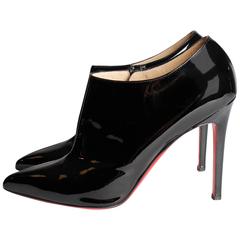 Christian Louboutin Ankle Boots - black patent leather