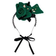 Diadema Dolce & Gabbana de latón con brillantes