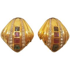 Lanvin Clip on Earrings