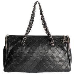 Chanel Ultimate Soft Weaved Bag - black