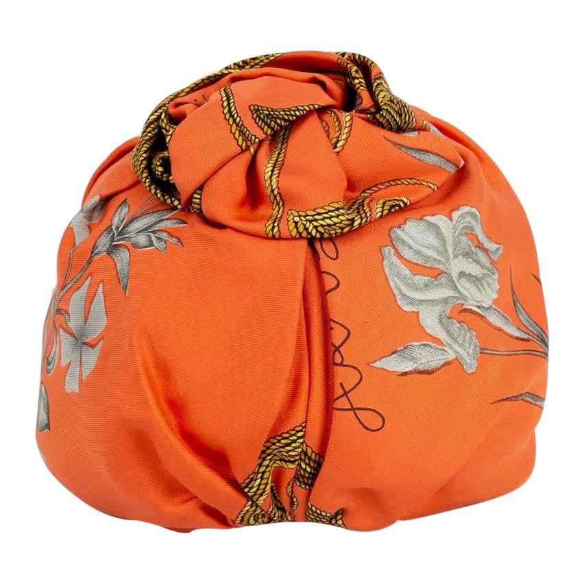 Hermès "Arabesques" Turban in Silk