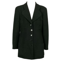 Retro Chanel Wool Jacket with Silk Lining