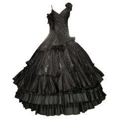 Torrente Haute Couture Black Dress