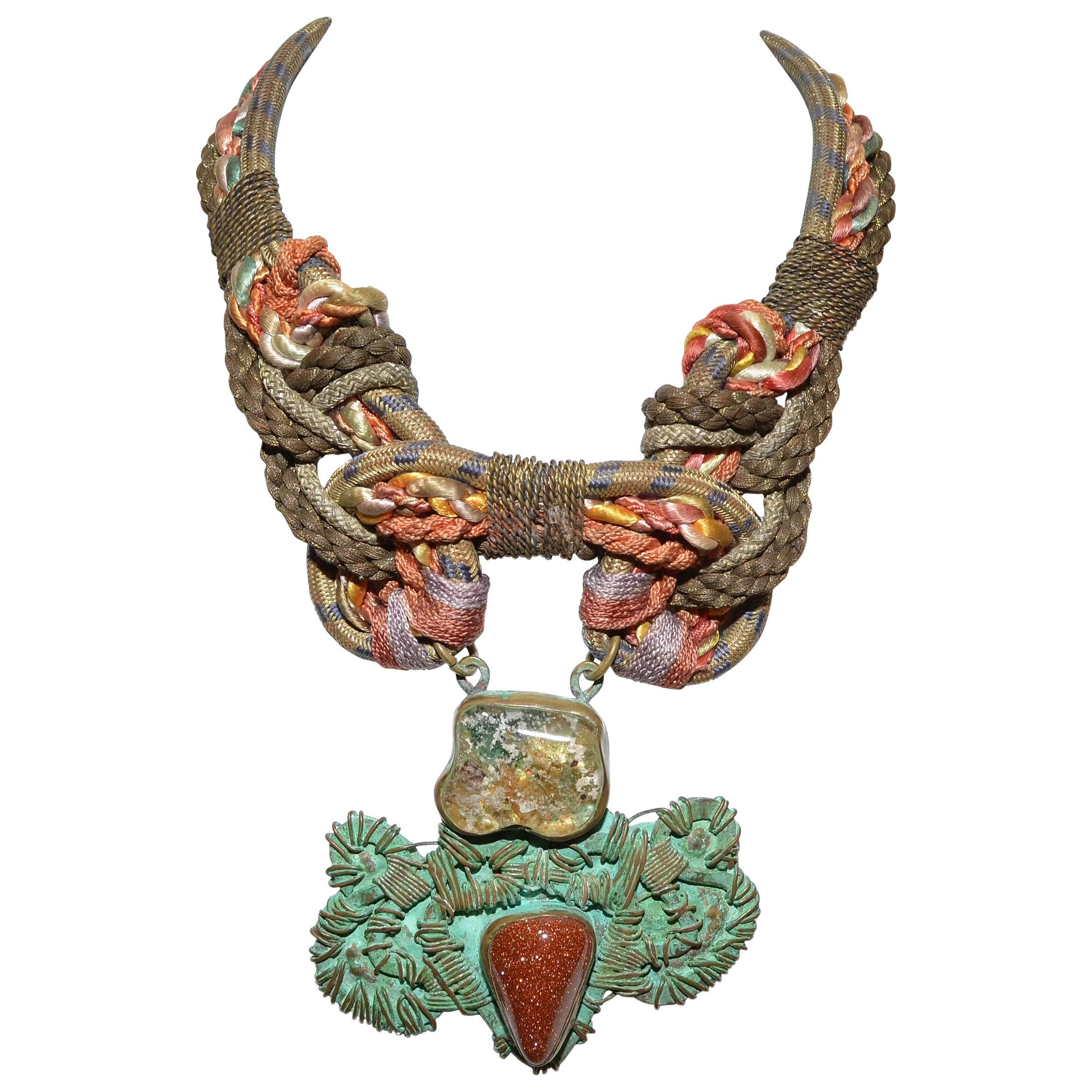 Alex & Lee Vintage 1970s Art to Wear Necklace