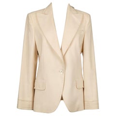 Dior Cream Jacket in Cashmere