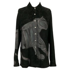 Dior Black Lamb Leather Cruise Jacket