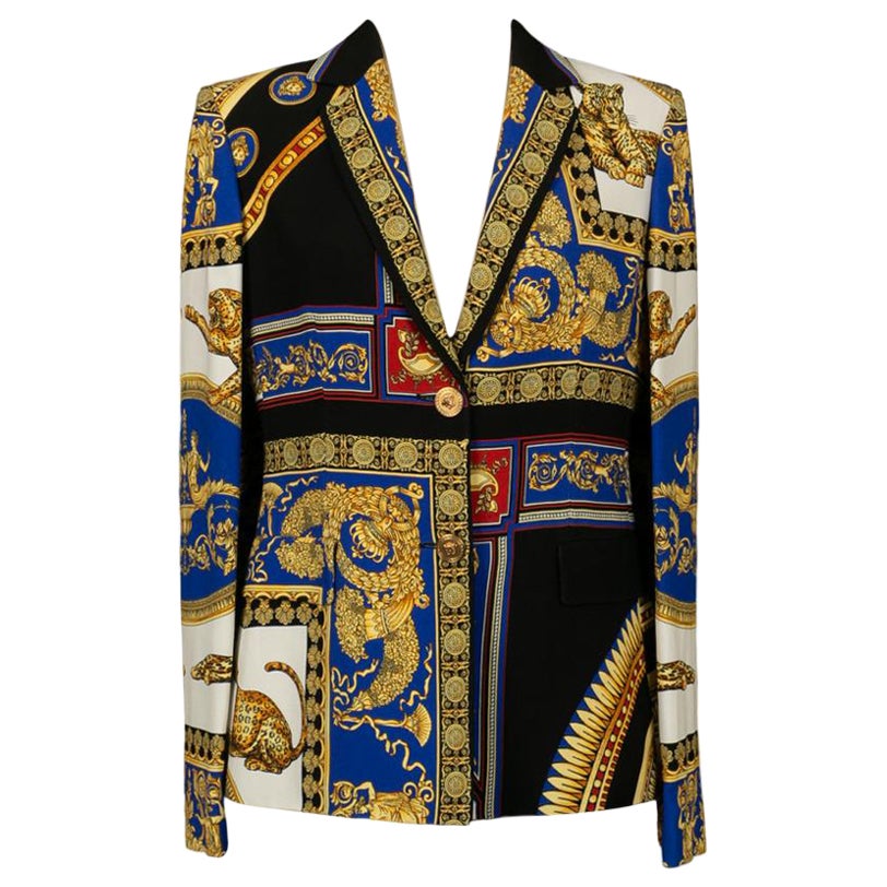 Versace Viscose Jacket For Sale