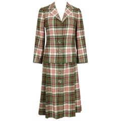 Traje de Alta Costura Carven de lana y forro de seda, 1960