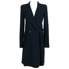 Abito Coates blu scuro di Chanel