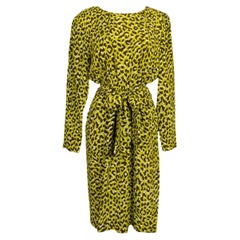 Used Yves Saint Laurent Panther Dress