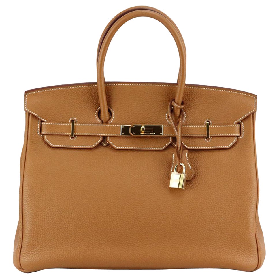 Hermès 2011 Birkin 35cm Togo Leather Bag For Sale