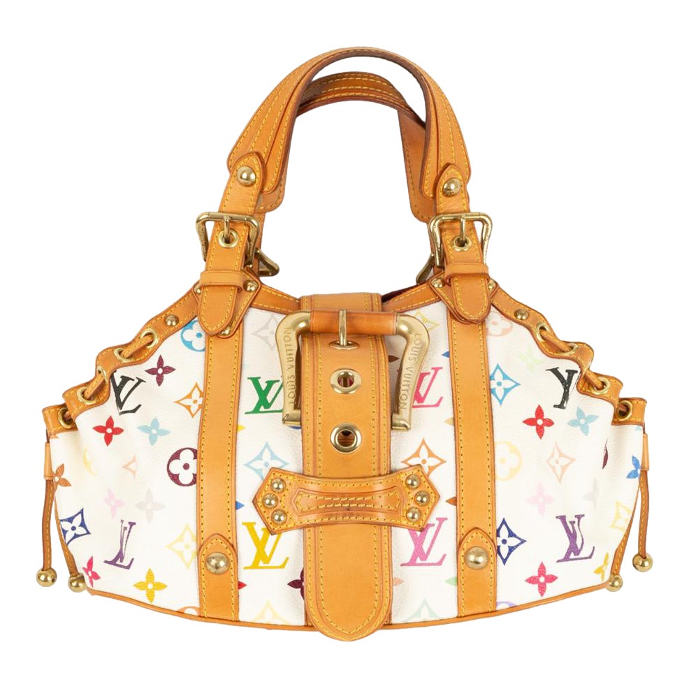 Louis Vuitton Theda Multicolored Monogrammed Leather Bag