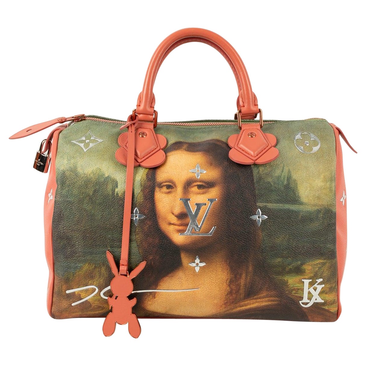 Louis Vuitton X Jeff Koons "Da Vinci" Bag, 2017 For Sale