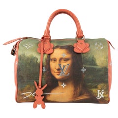 Louis Vuitton X Jeff Koons "Da Vinci" Bag, 2017