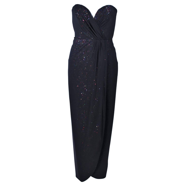 black sequin dress fashion nova Betsey Johnson Punk Label Mini Bodycon Stretch Dress W Tiny Bows  Modig