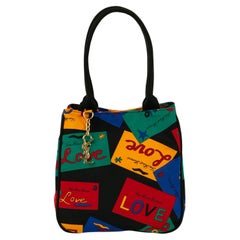 Yves Saint Laurent Multicolored Canvas Bag