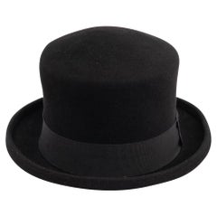 Maison Michel Black Felt Hat