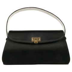 Chanel Black Satin Bag, 2002/03