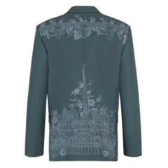 Louis Vuitton Pont Neuf & Notre Dame Embroidered Double Breasted Blazer