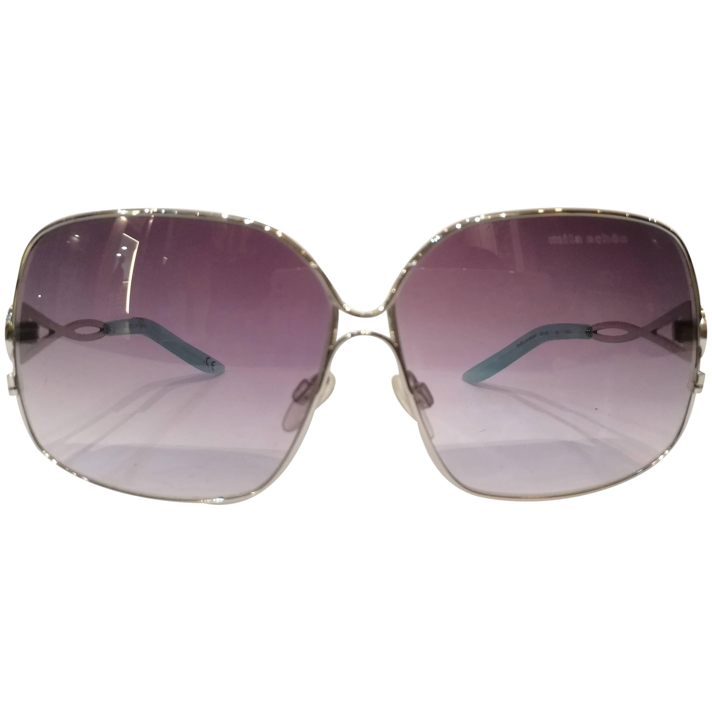 Mila Schon Mehrfarbige Sonnenbrille im Angebot