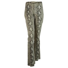 Gucci Tom Ford Snakeskin pants S/S 2000