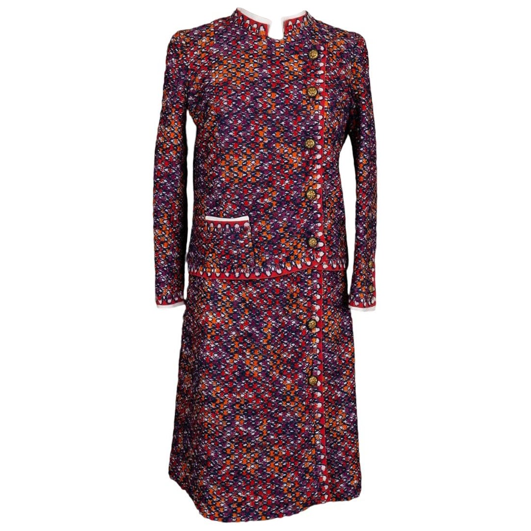 Tweed Suit Chanel Haute Couture For Sale