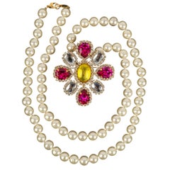 Vintage Chanel Pearl Necklace, 1995