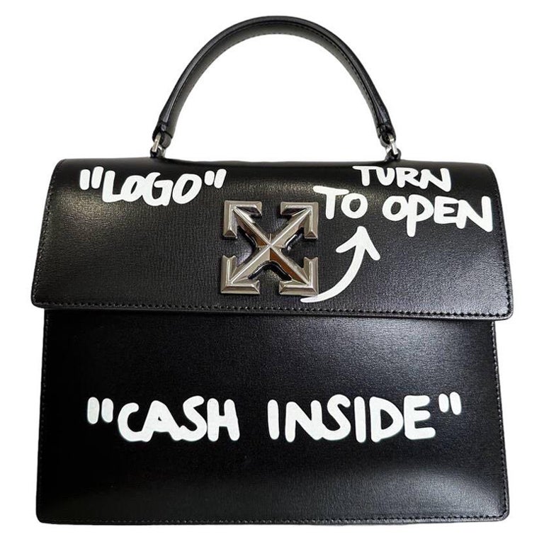 Off-White c/o Virgil Abloh Jitney 2.8 Cash Inside Bag in White