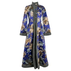 Chantal Thomass "Ter et Bantine" Coat in Cotton and Silk, Size 38FR
