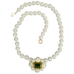 Chanel High Jewelry Pearl Diamond Necklace For Sale at 1stDibs