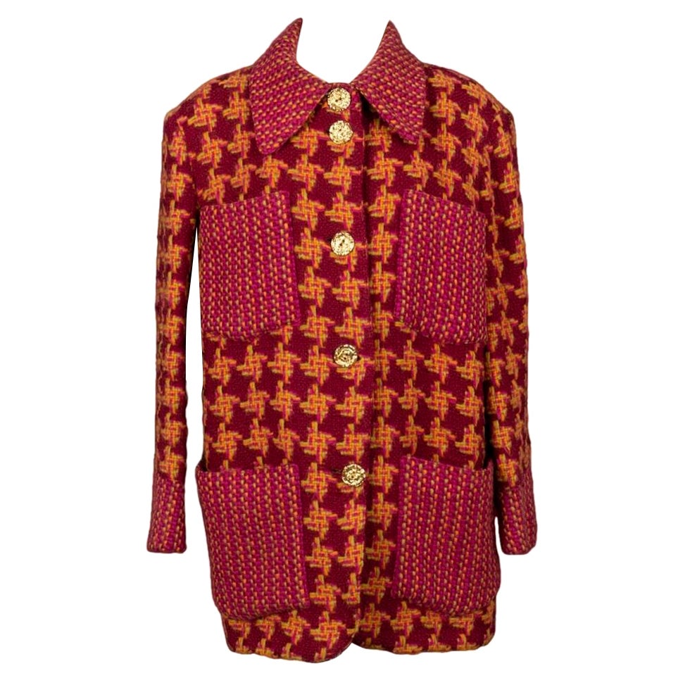 Christian Lacroix Coat in Wool, Fall 1990 For Sale