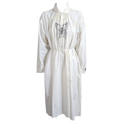 Upcycled Embroidered Edwardian Cotton Dress, Studio VL