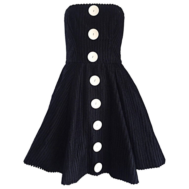 black and white express dress 100% Cotton Black & White Floral Mini Dress - All Dresses