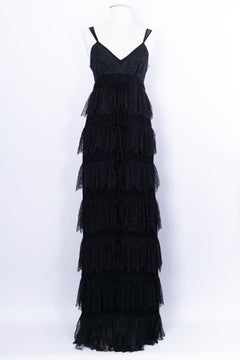 Dior Long Lace Dress Size 36FR Cruise Collection, 2011