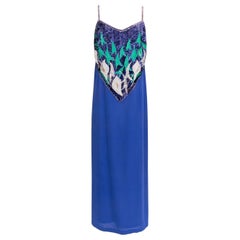 Used Pierre Balmain Haute Couture Viscose Embroidered Dress