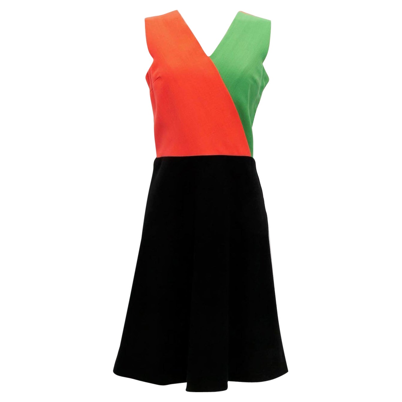 Pierre Cardin Wool Dress, Size 38FR For Sale