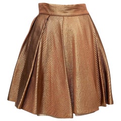 Vintage Ted Lapidus Brocade Skirt, Size 36FR