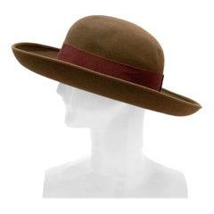 Chanel Broad-Brimmed Felt Hat