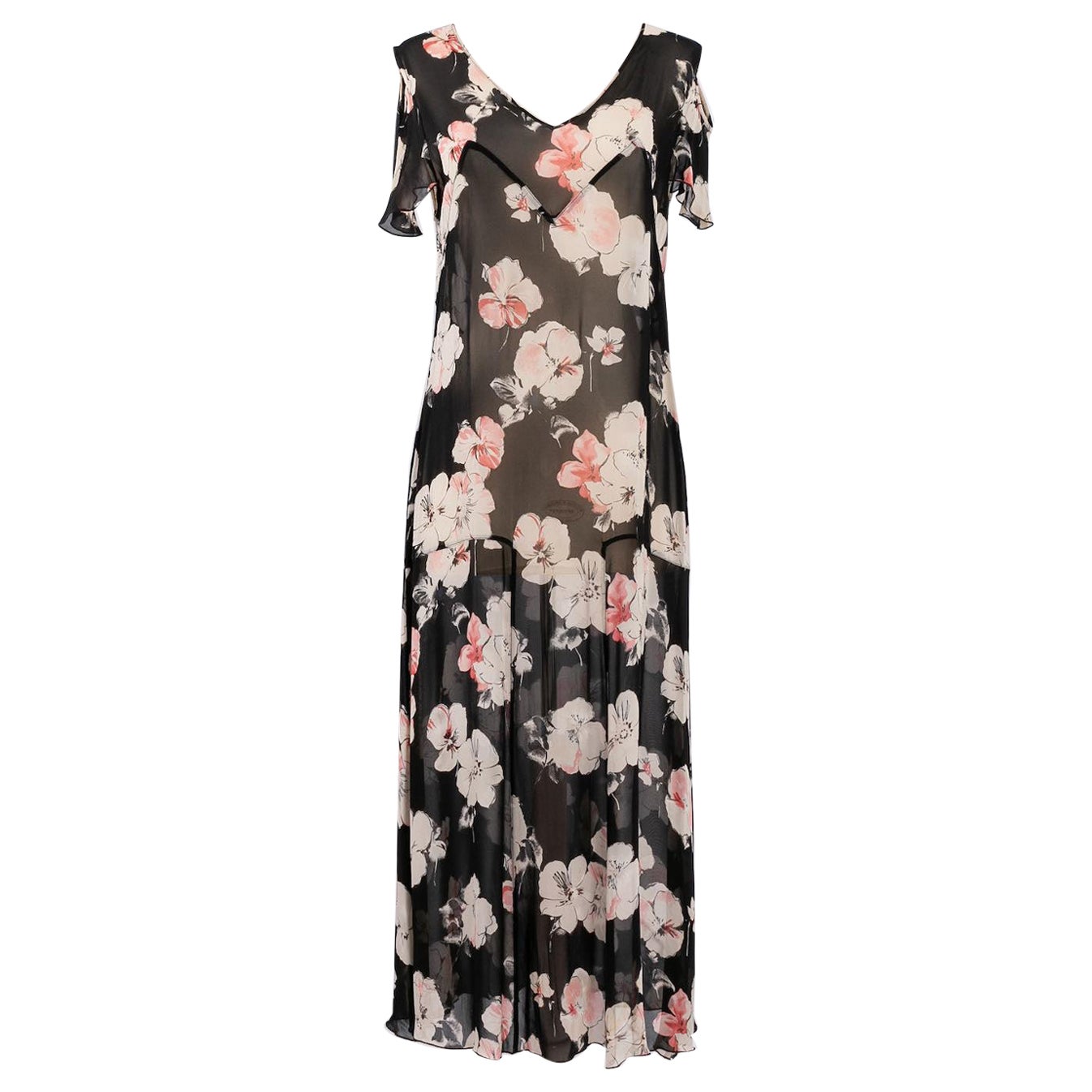 Sonia Rykiel Silk Dress, Size 38FR For Sale