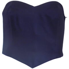 Vintage Ferretti Studio Dark blu corset